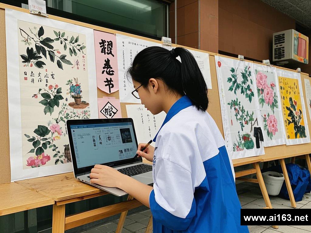 展板背后的别样故事