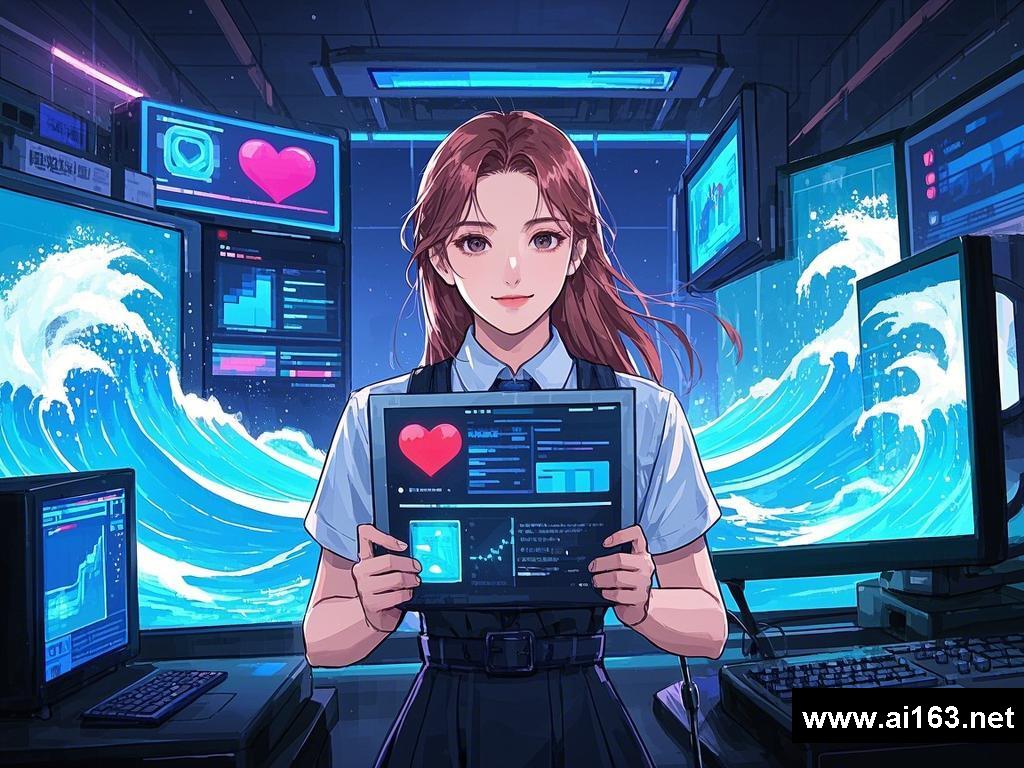 科技浪潮中的心动邂逅
