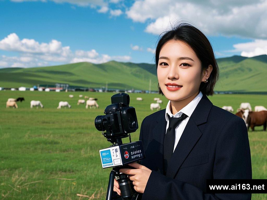 草原上的新闻之旅与浪漫邂逅