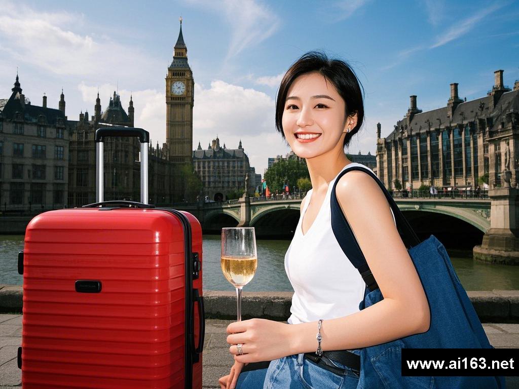 旅游热点中的浪漫邂逅