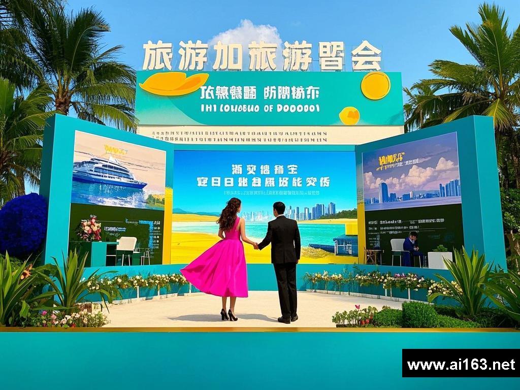 旅游盛会上的浪漫邂逅