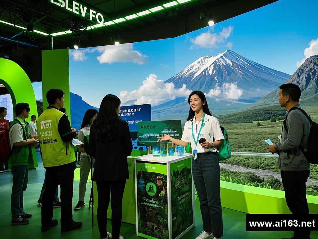 火山畔的环保恋曲与信息之旅