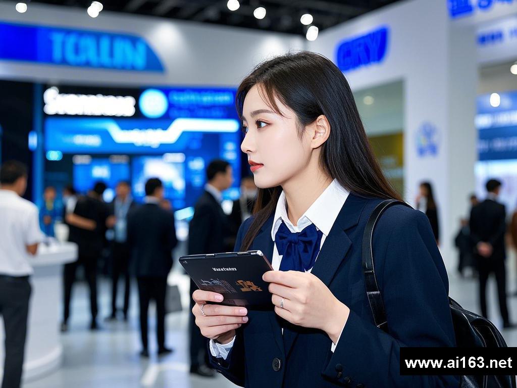 展会报道中的心动邂逅