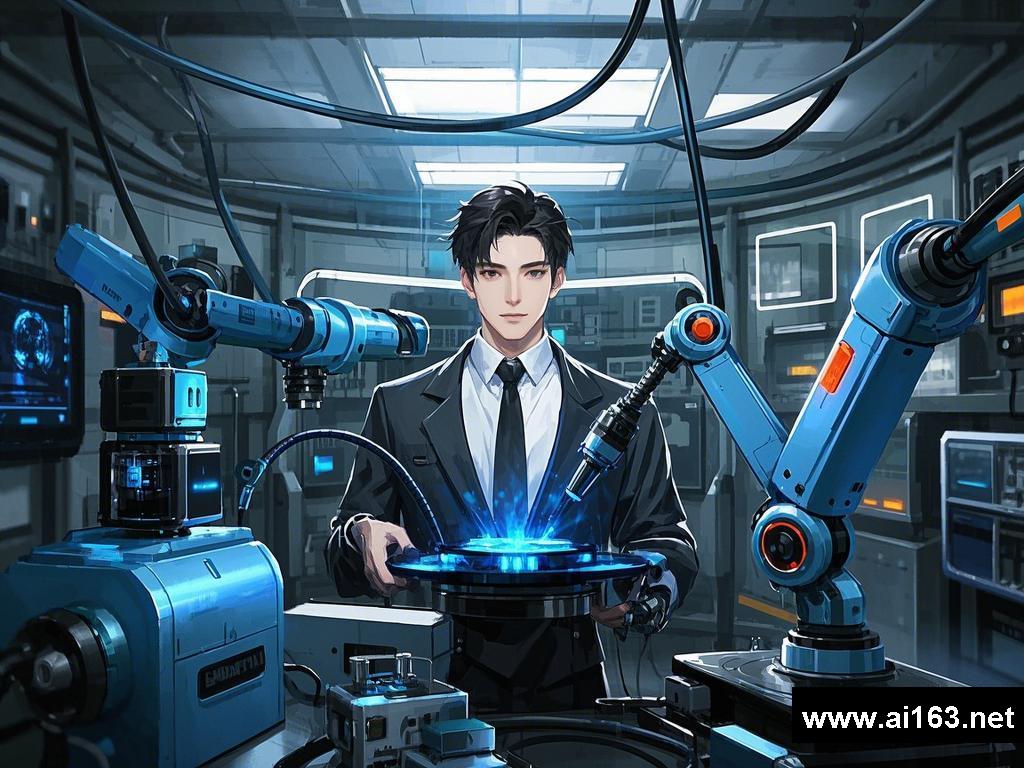 未来科技交织的奇妙生活