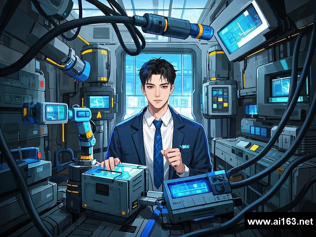 未来科技交织的奇妙生活