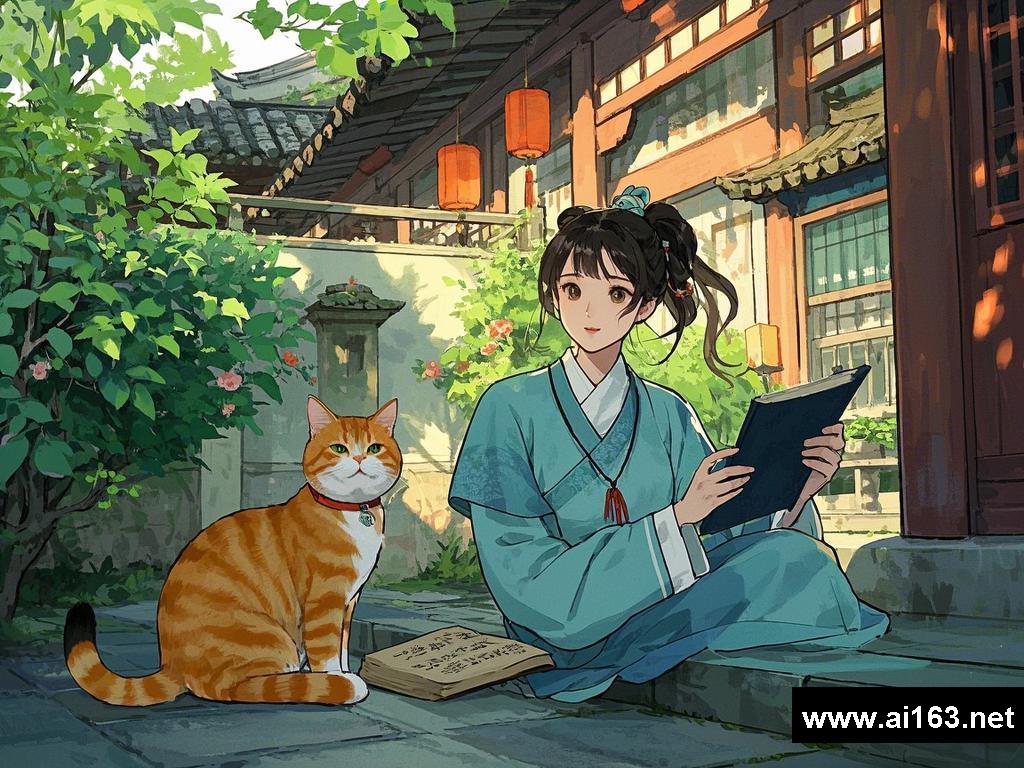 小橘与肥猫的深院奇事