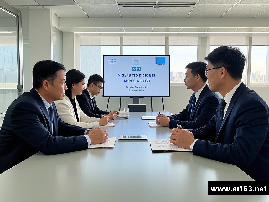 Visit to Discuss Cooperation