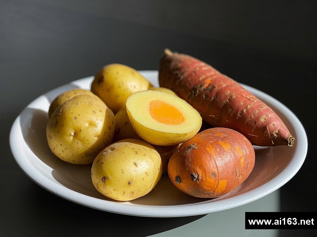 Potatoes and Sweet Potatoes