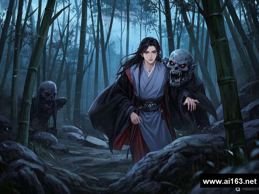 探秘黑玉竹林