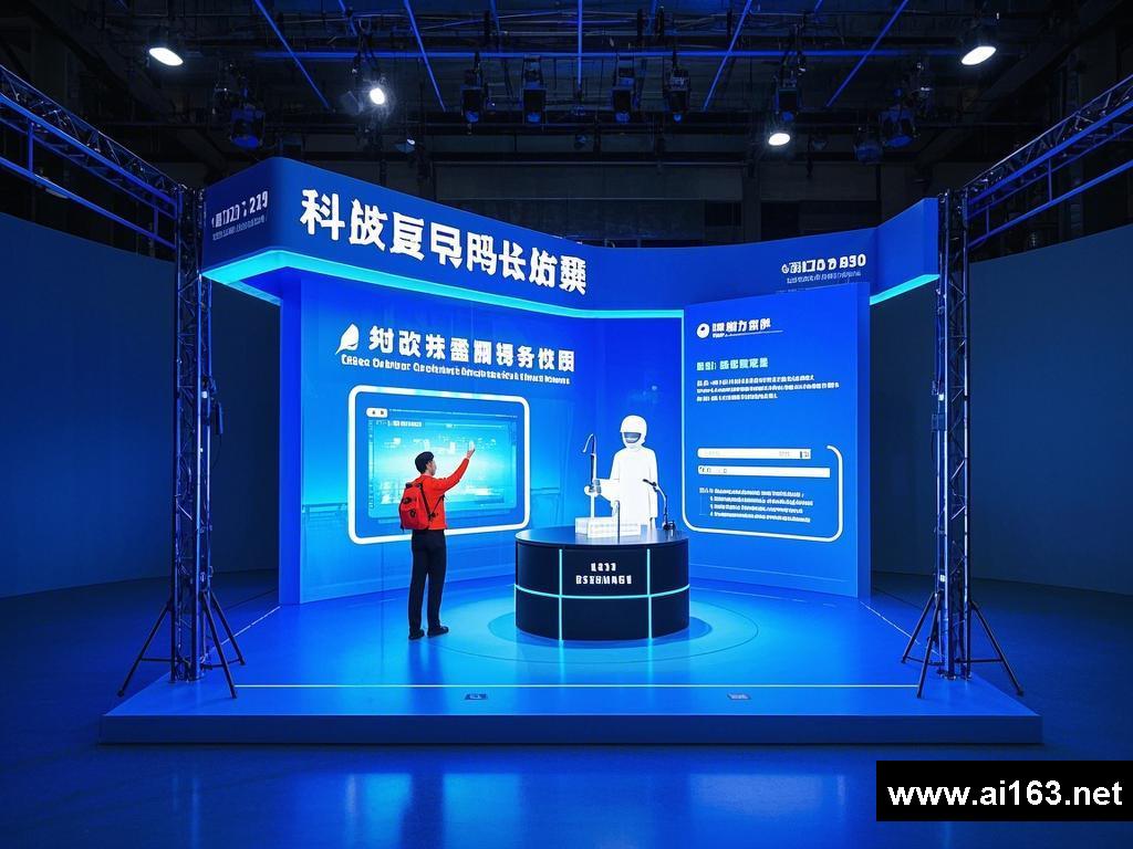《科技展会背后的故事》